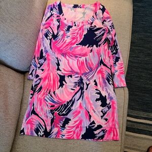 Lilly pulitzer 3/4 sleeve dress
